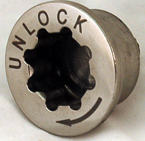Clutch Nut, stainless steel, for Project 1000/1500, #1094