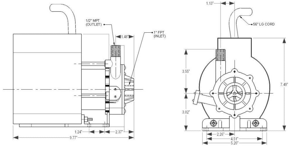 SEAWATER PUMP SPM1000 230V