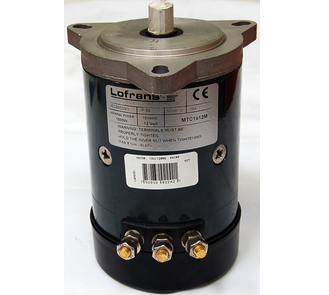 Electric motor 1200 W 12 V, #418a LWP8251