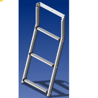 NS4251 Three Rung Hinged Emergency Ladder