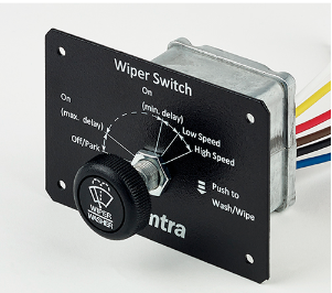 KIT: Combination Switch for One Wiper with Panel, 12v EX2158K