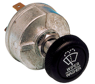 Simple Switch for One Wiper, 12/24V Do Not Use with Coastal Series Wiper Motor EX2134