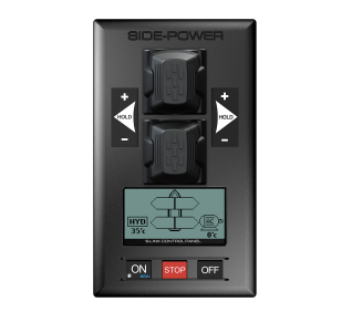 Hydraulic Dual Joystick Control Panel with Integral LCD -SMPJC222