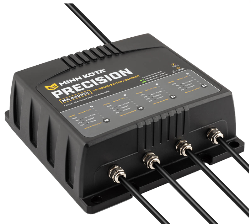 On-Board Precision Charger MK-440 PCL 4 Bank x 10 AMP LI Optimized Charger