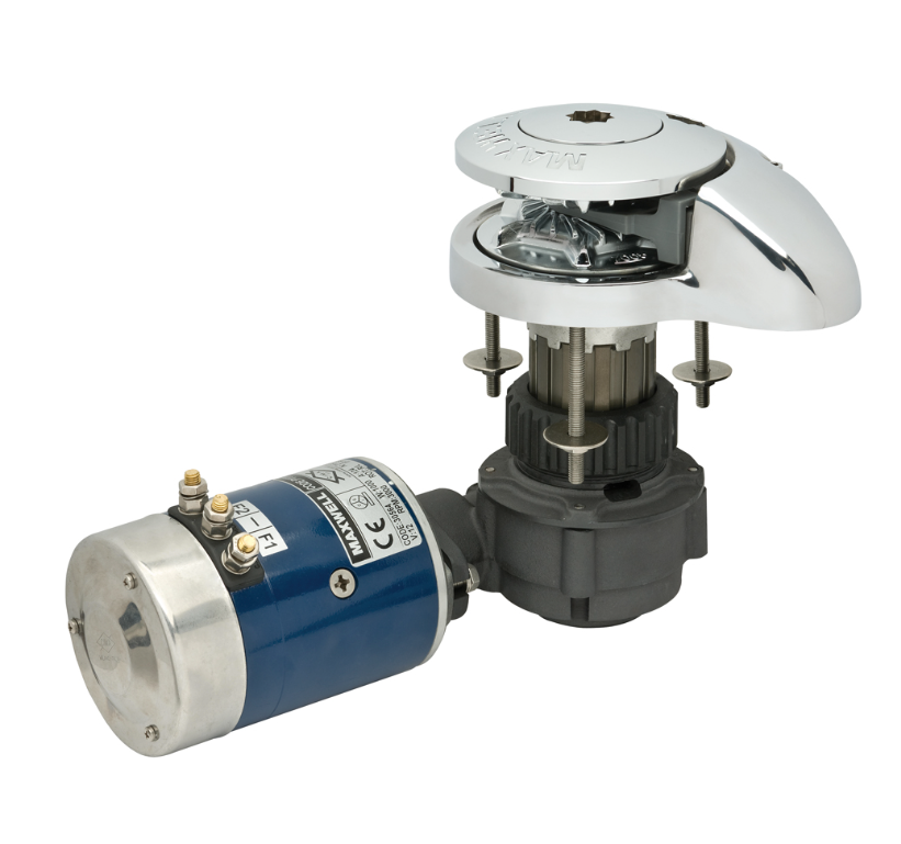 RC 8-6 Vertical Windlass 1/4" Chain, 1/2" Rope 12V