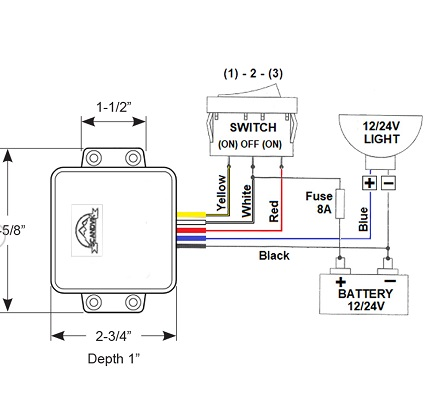 41598P Tortuga Dimmer