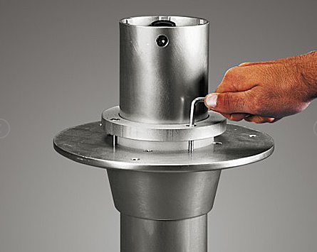 40152/57 Single Stage Table Pedestal 4" Tube