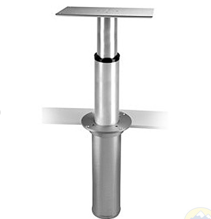 40170 Two Stage Flush Table Pedestal 6" Tube