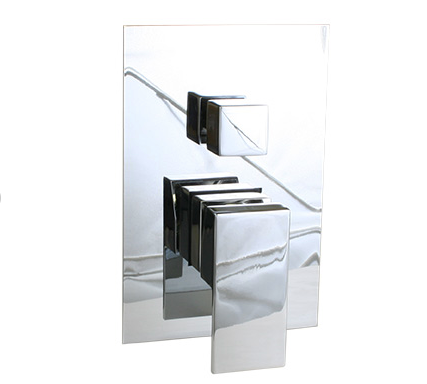 16300 Farley Bulkhead Shower Mixer with Diverter