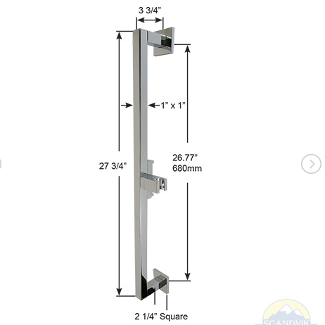 16298 Farley Shower Rail Kit