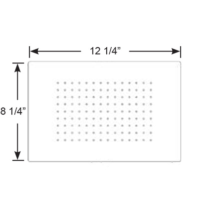16103 Elka Contemporary Rectangular Shower