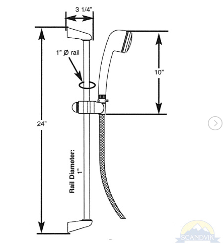 10763 The Executive Shower System