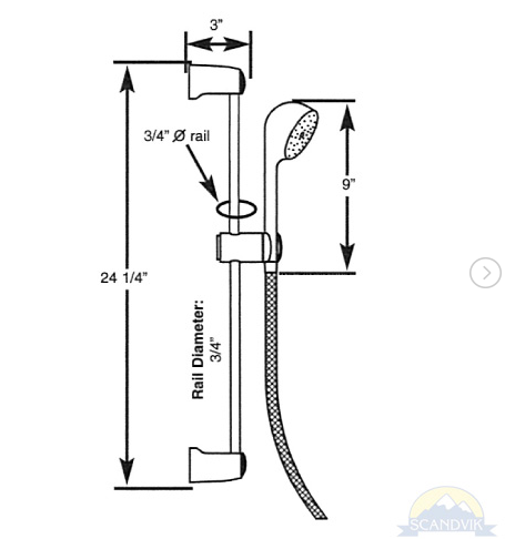 10761 The Aqua Fina Shower System