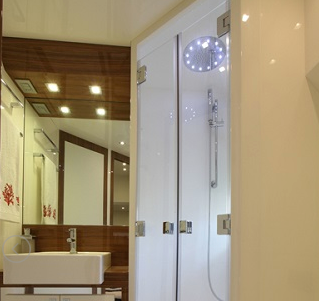 16110-2 Elka Contemporary Round Rain Shower