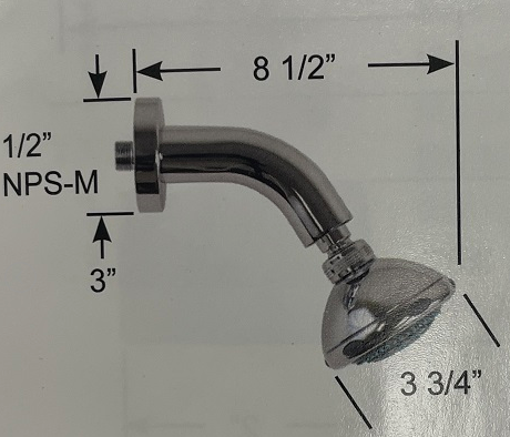 70351 Shower Head