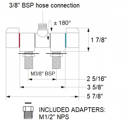10467 Mixing Bridge Faucet