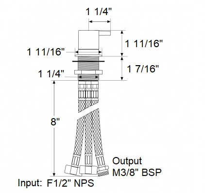10623 Single Lever Mixer Valve