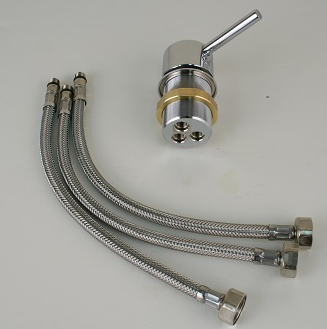 16205 Low-Profile Minimalistic Shower Mixer