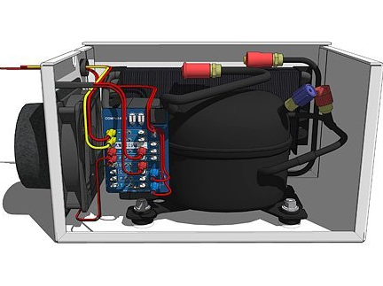 BDXP Air Cooled Systems 12/24 Volt Refrigeration Systems