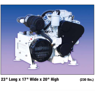 Ultra Compact Marine 5.5 KW Generator