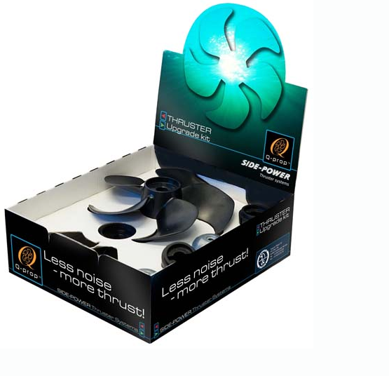 Upgrade Kit: Q-Prop Propeller (5-Blade) for 55S Thrusters
