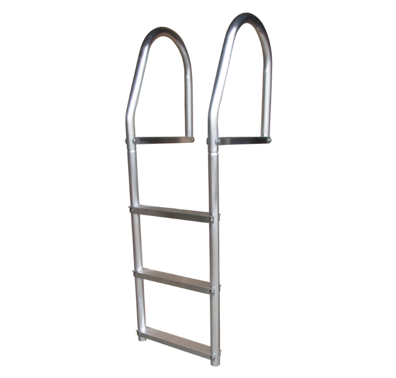 Fixed 3 Step Aluminum Dock Ladder