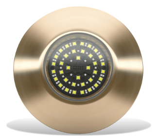TIX804 Supra Thru-Hull Interchangeable BL/WH 12/24V 13,500 Fix. Lumens 110DEG Internal Driver