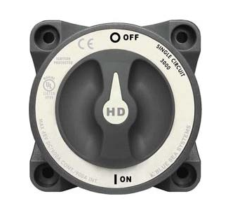 Switch, Blue Seas HD, 600A continuous Ignition Protected, UL-Rated