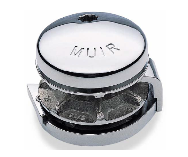 Easyweigh 500 Manual, Round Base Low-Profile, Vert. Rope/Chain Windlass