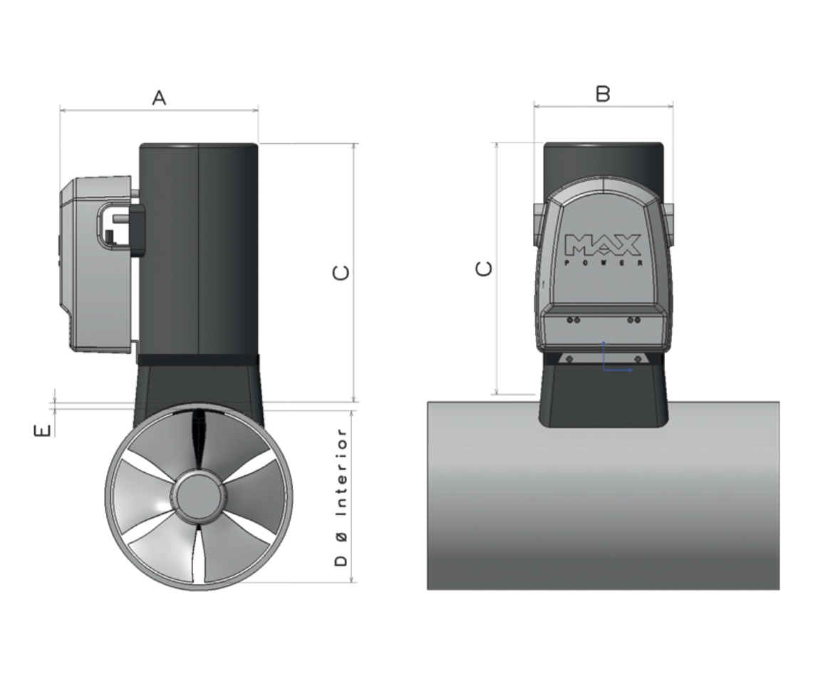 Electric Tunnel Thruster CT 25