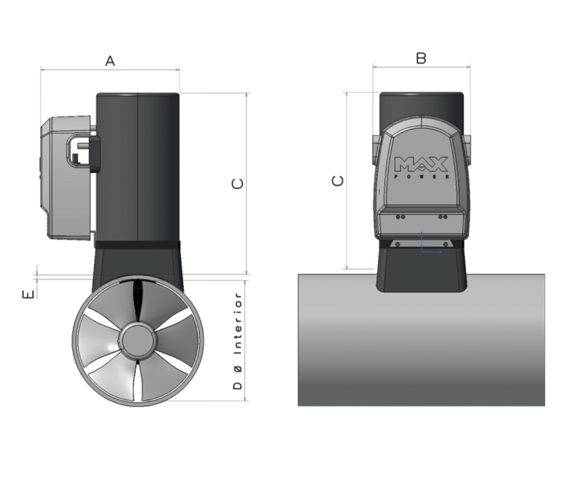 Electric Tunnel Thruster CT 100