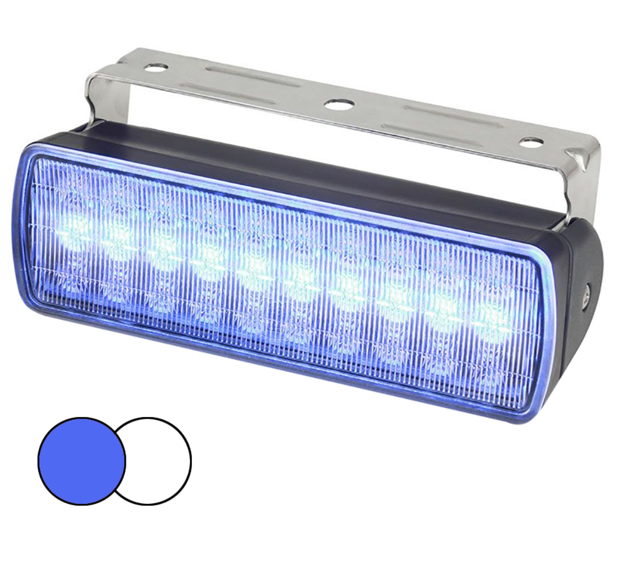 Sea Hawk XL Dual Color LED FloodLights - Black Housing