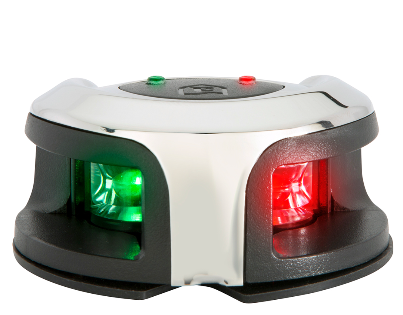 LightArmor Bow Mount Navigation Light - Stainless Steel - Bi-Color - 2NM