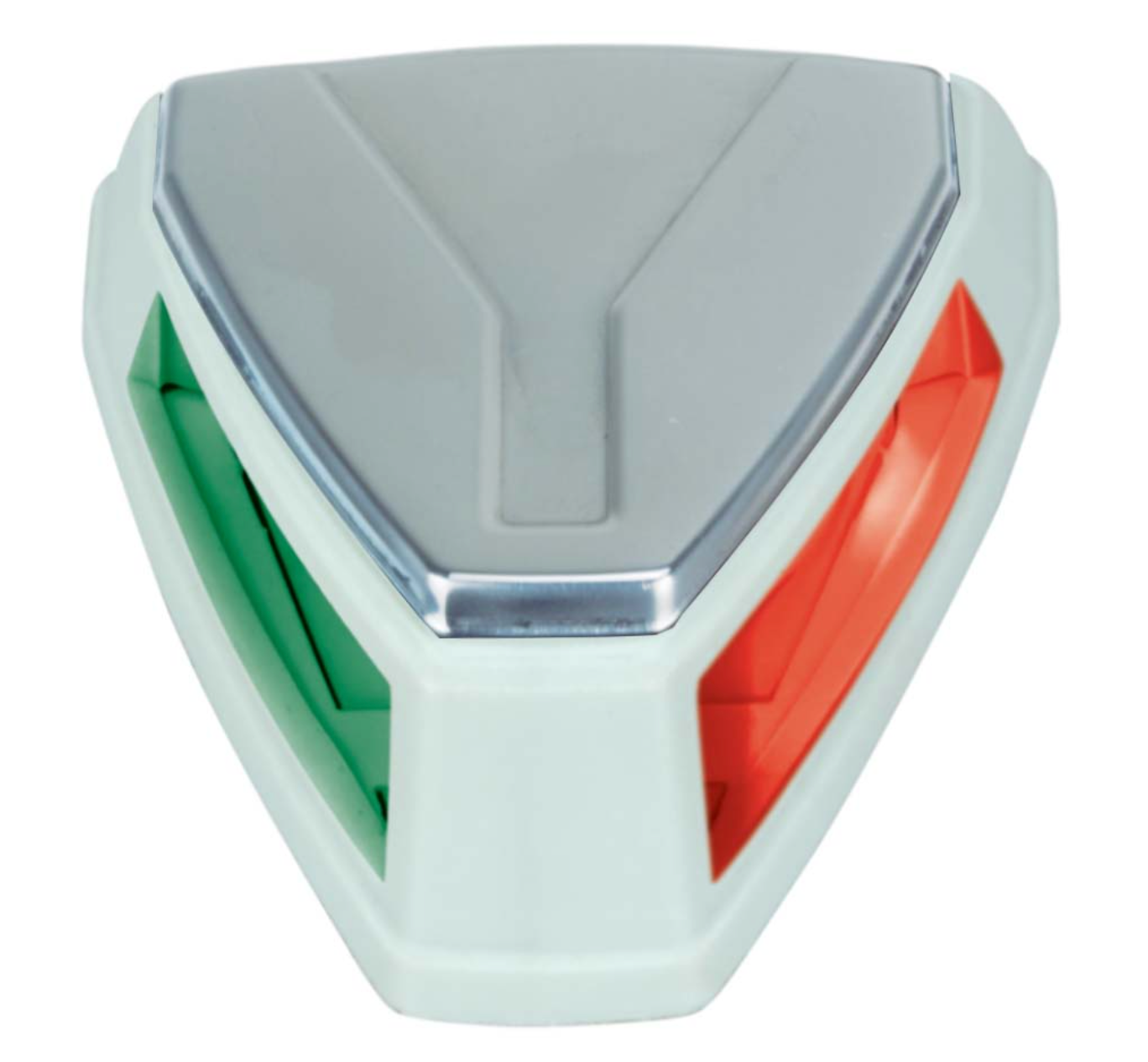 12V LED Bi-Color Navigation Light - White/Stainless Steel