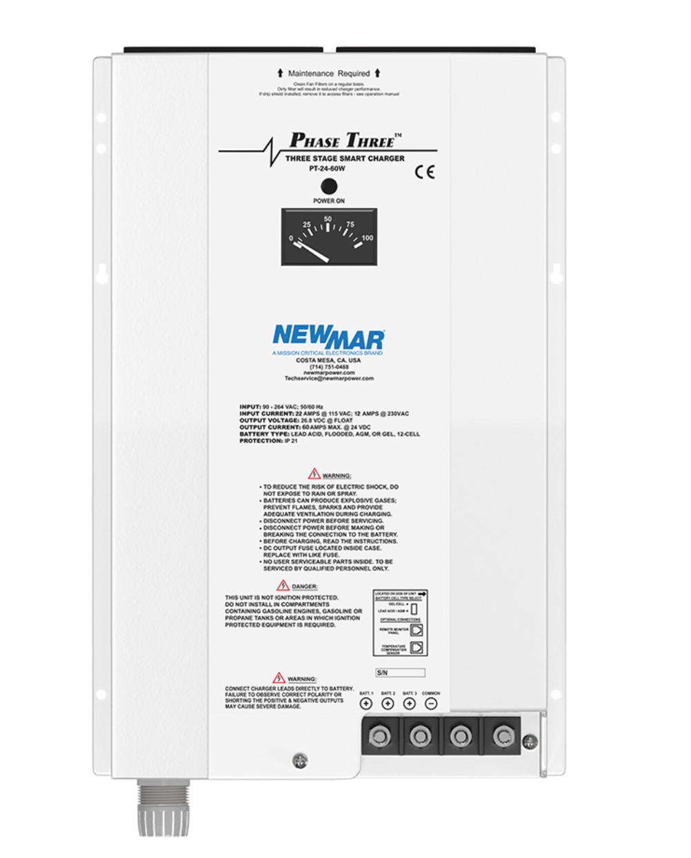 PT-24-60W Battery Charger