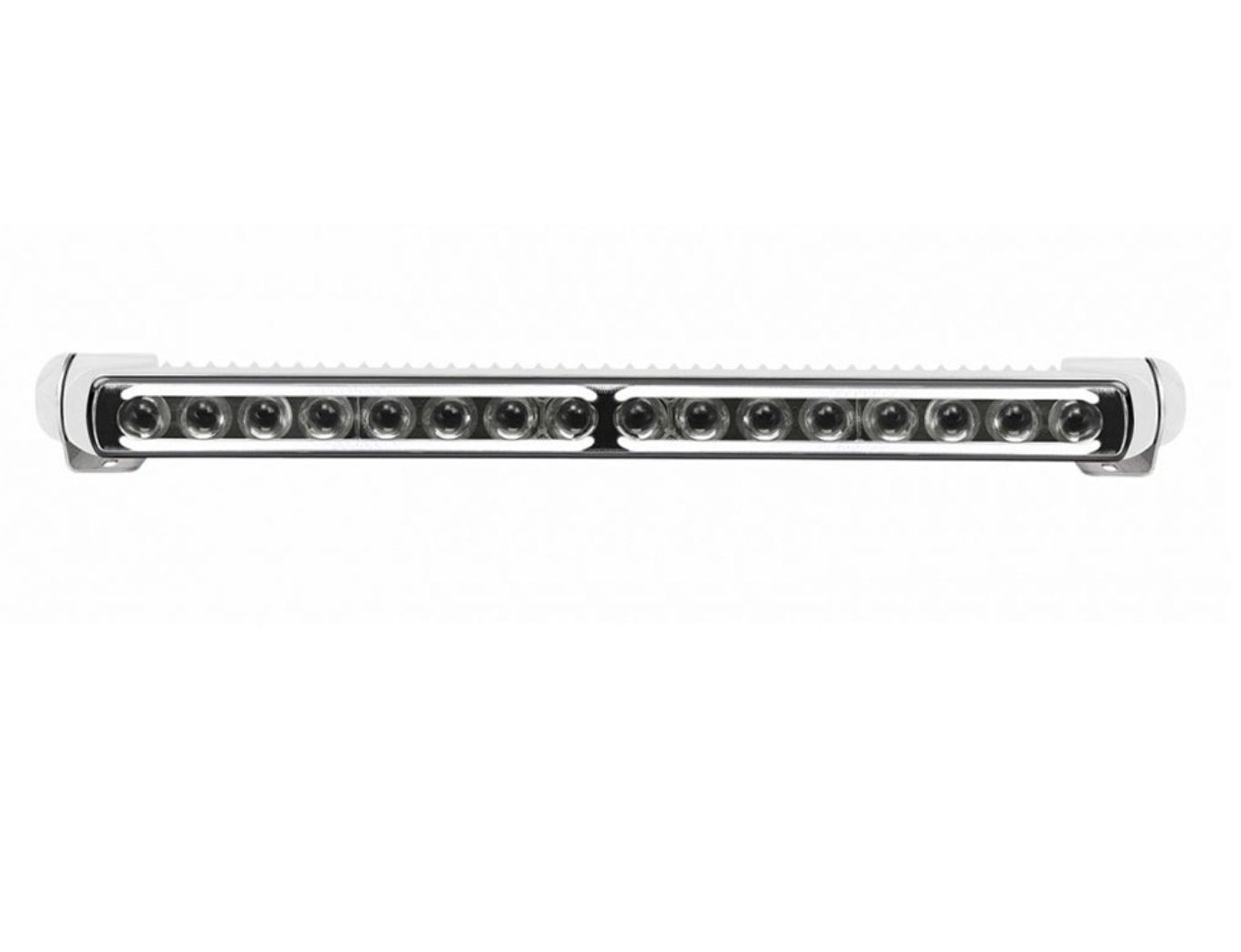 Sea Hawk-470 Pencil Beam Light Bar w/White Edge Light & White Housing