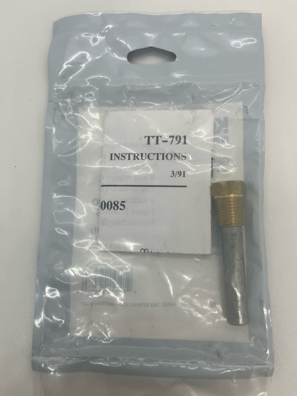Kit, Zinc Anode 260085
