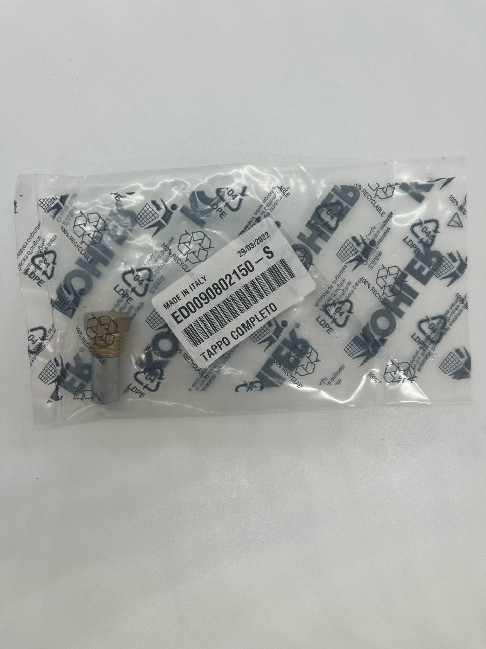 Plug, Zinc Anode ED0090802150-S